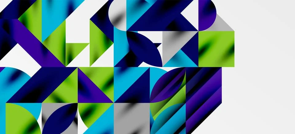 Geometric neo patterns. Abstract background for covers, banners, flyers and Stockillustratie