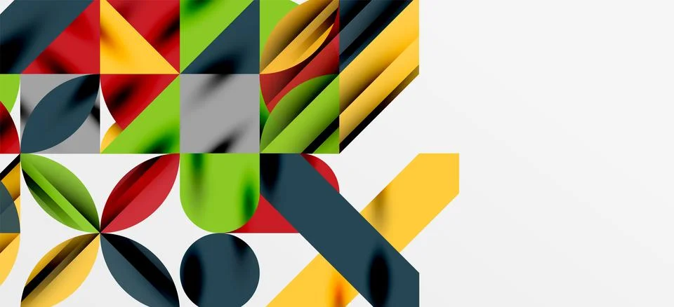 Geometric neo patterns. Abstract background for covers, banners, flyers and 스톡 일러스트