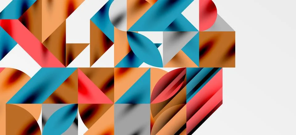 Geometric neo patterns. Abstract background for covers, banners, flyers and 스톡 일러스트