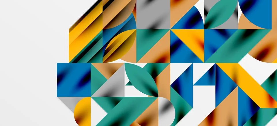 Geometric neo patterns. Abstract background for covers, banners, flyers and 스톡 일러스트
