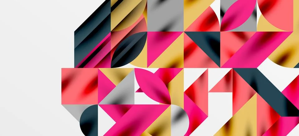 Geometric neo patterns. Abstract background for covers, banners, flyers and 스톡 일러스트