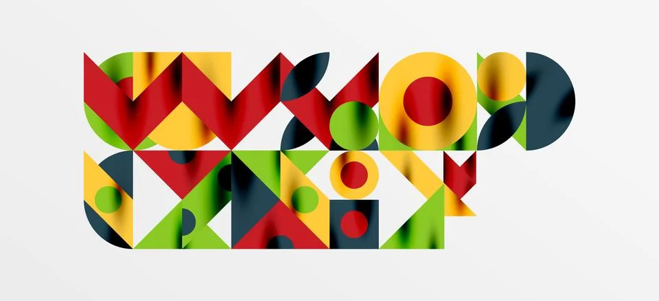 Geometric neo patterns. Abstract background for covers, banners, flyers and 스톡 일러스트