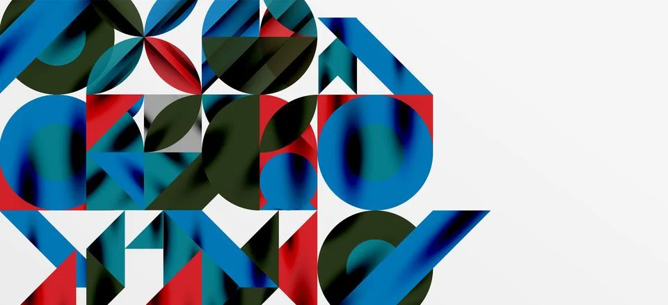 Geometric neo patterns. Abstract background for covers, banners, flyers and 스톡 일러스트