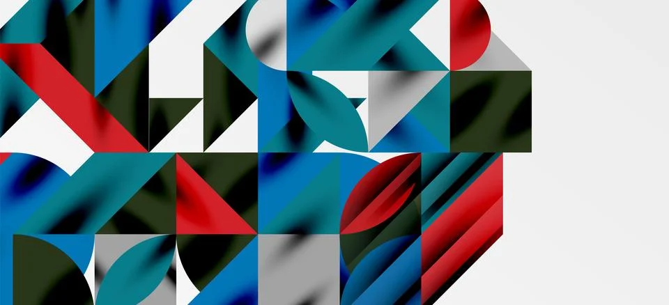 Geometric neo patterns. Abstract background for covers, banners, flyers and 스톡 일러스트