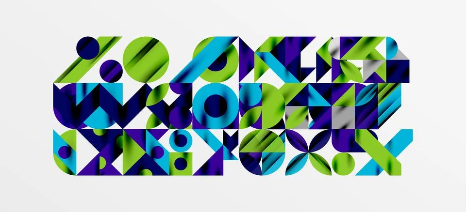 Geometric neo patterns. Abstract background for covers, banners, flyers and 스톡 일러스트