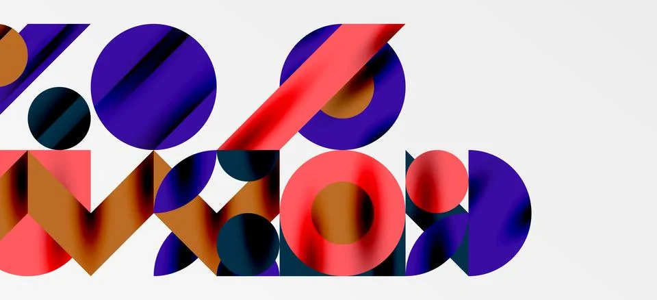 Geometric neo patterns. Abstract background for covers, banners, flyers and 스톡 일러스트