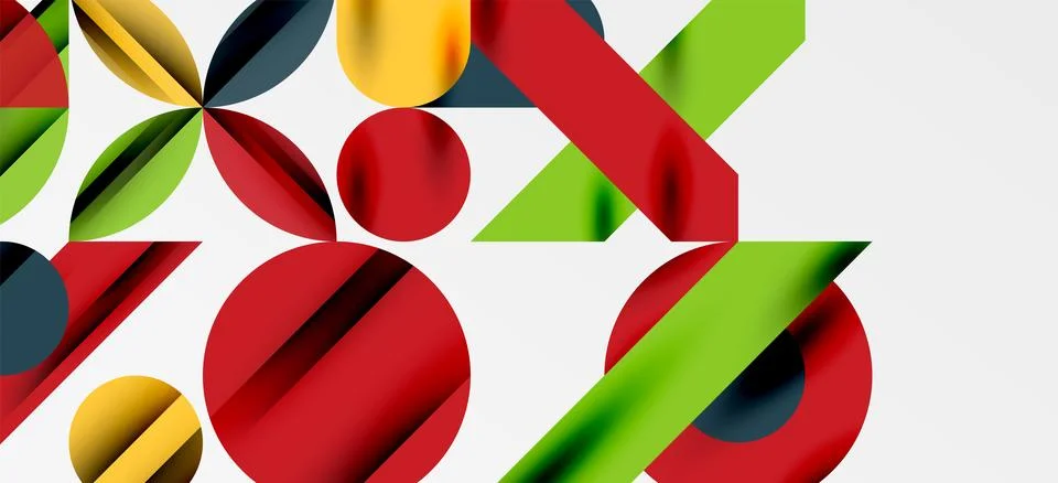 Geometric neo patterns. Abstract background for covers, banners, flyers and Stockillustratie