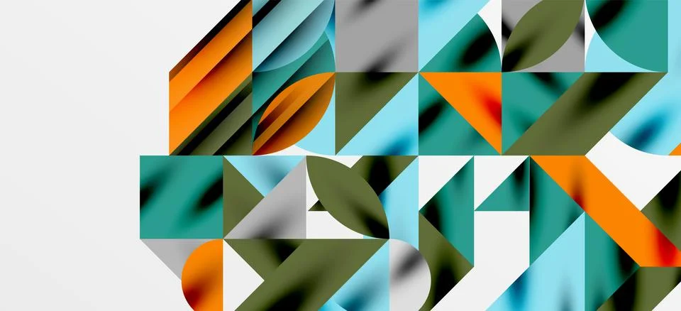 Geometric neo patterns. Abstract background for covers, banners, flyers and 스톡 일러스트