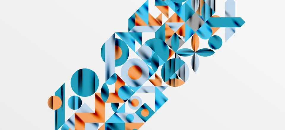 Geometric neo patterns. Abstract background for covers, banners, flyers and 스톡 일러스트