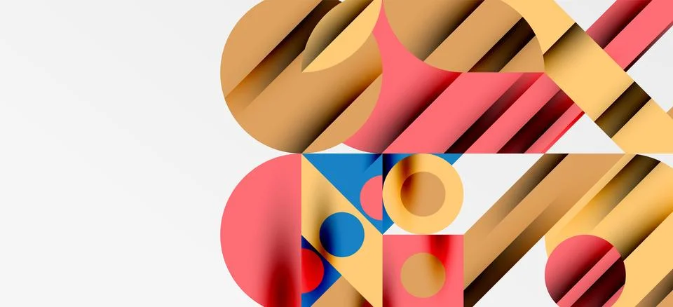 Geometric neo patterns. Abstract background for covers, banners, flyers and イラスト素材