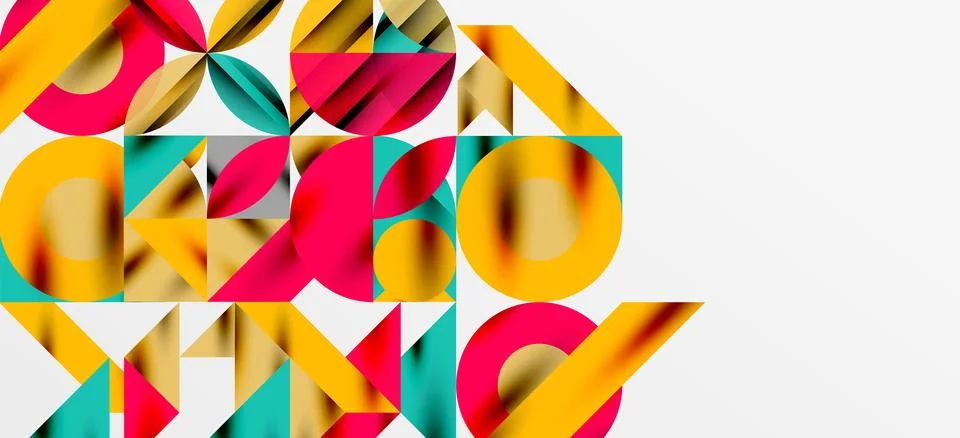 Geometric neo patterns. Abstract background for covers, banners, flyers and 스톡 일러스트