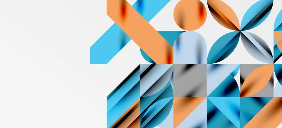 Geometric neo patterns. Abstract background for covers, banners, flyers and 스톡 일러스트