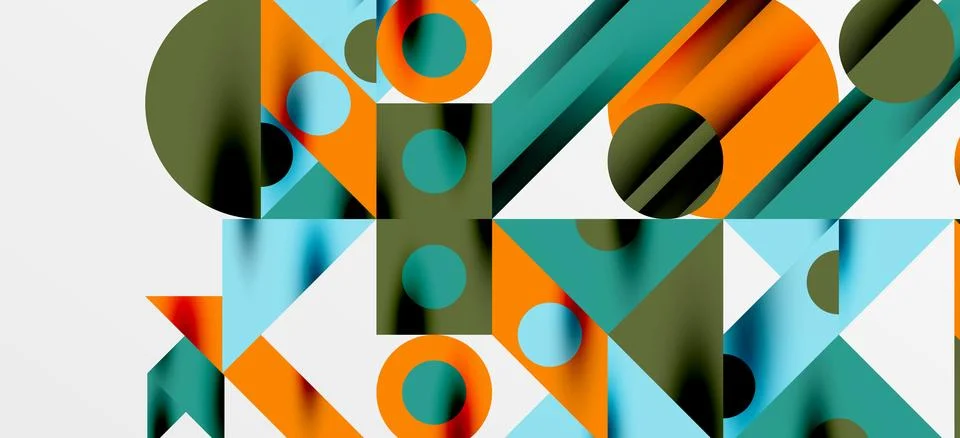 Geometric neo patterns. Abstract background for covers, banners, flyers and 스톡 일러스트