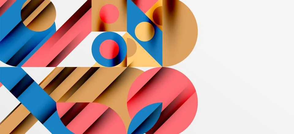 Geometric neo patterns. Abstract background for covers, banners, flyers and 스톡 일러스트