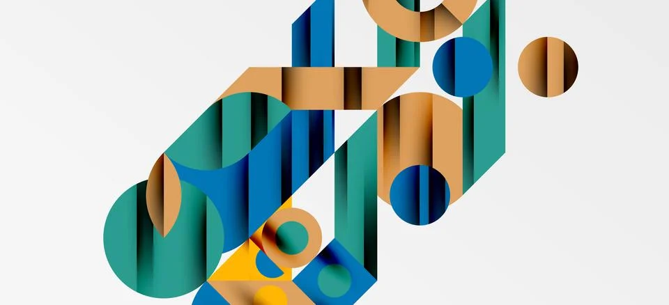 Geometric neo patterns. Abstract background for covers, banners, flyers and 스톡 일러스트