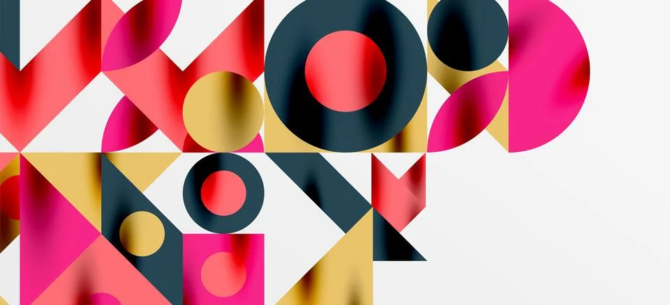 Geometric neo patterns. Abstract background for covers, banners, flyers and 스톡 일러스트