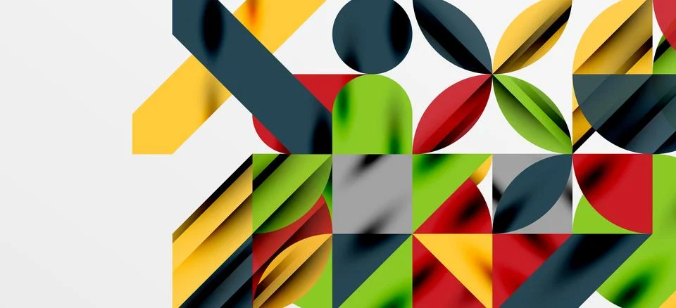 Geometric neo patterns. Abstract background for covers, banners, flyers and 스톡 일러스트