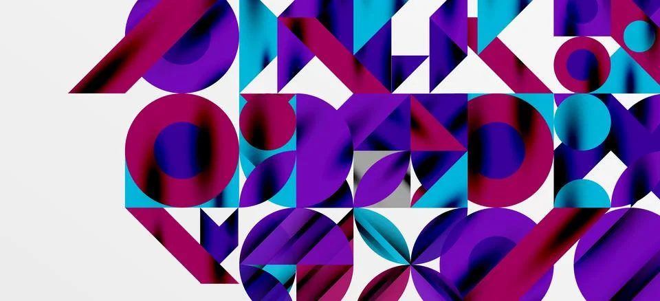 Geometric neo patterns. Abstract background for covers, banners, flyers and 스톡 일러스트