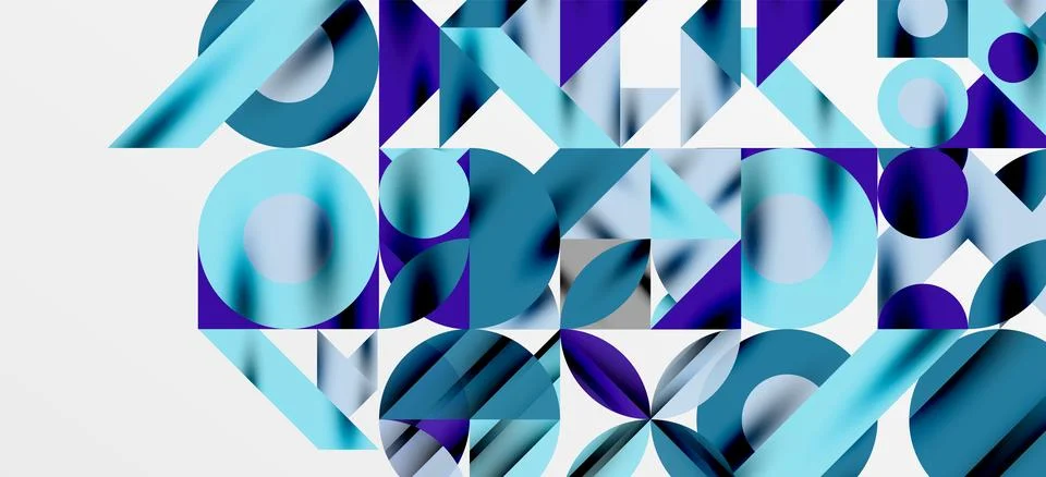 Geometric neo patterns. Abstract background for covers, banners, flyers and Stock Illustration