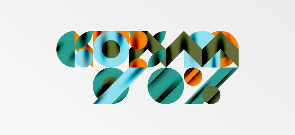 Geometric neo patterns. Abstract background for covers, banners, flyers and Stock Illustration