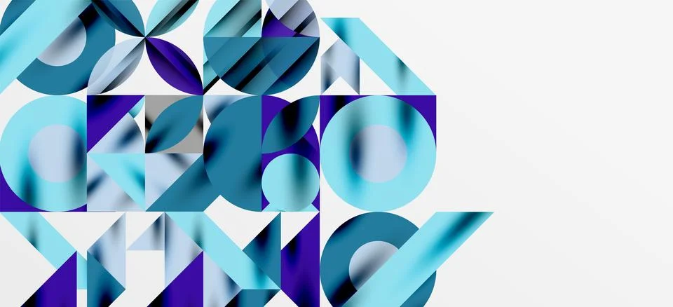 Geometric neo patterns. Abstract background for covers, banners, flyers and Stockillustratie