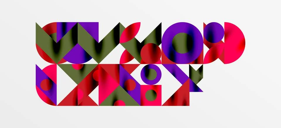 Geometric neo patterns. Abstract background for covers, banners, flyers and 스톡 일러스트