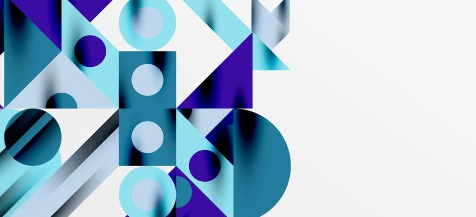 Geometric neo patterns. Abstract background for covers, banners, flyers and Stockillustratie