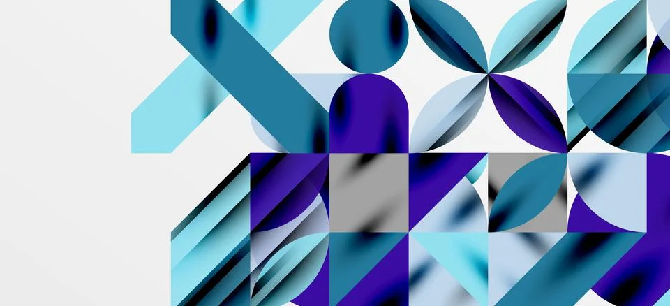 Geometric neo patterns. Abstract background for covers, banners, flyers and Stock Illustration
