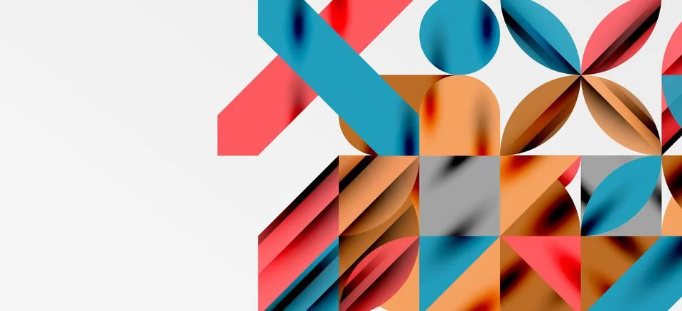 Geometric neo patterns. Abstract background for covers, banners, flyers and 스톡 일러스트
