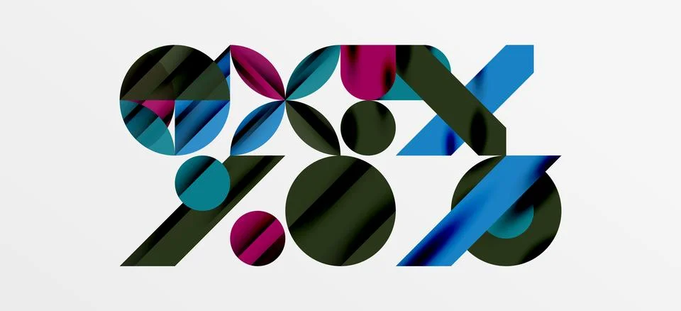 Geometric neo patterns. Abstract background for covers, banners, flyers and.. 스톡 일러스트