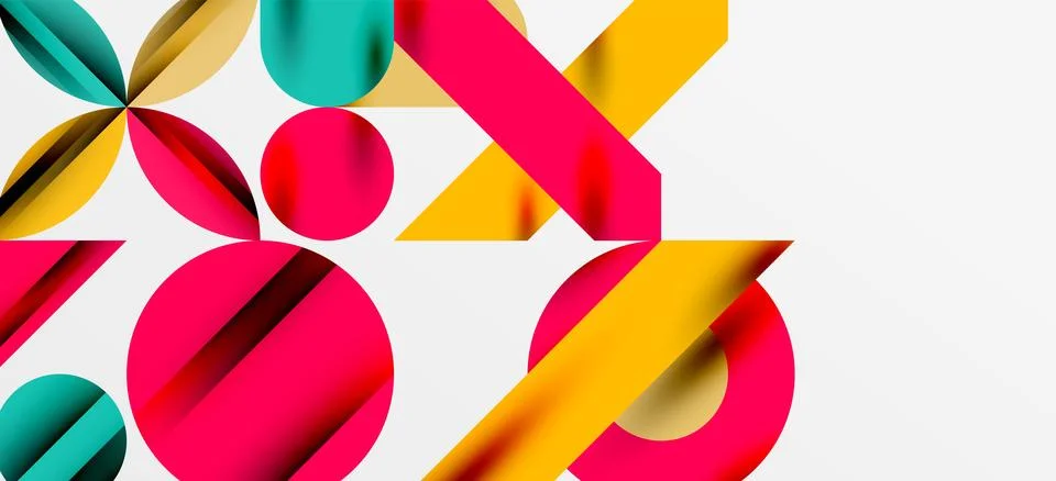 Geometric neo patterns. Abstract background for covers, banners, flyers and.. Stock Illustration