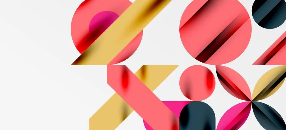 Geometric neo patterns. Abstract background for covers, banners, flyers and.. Stock Illustration
