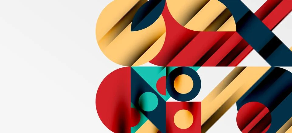 Geometric neo patterns. Abstract background for covers, banners, flyers and.. 스톡 일러스트