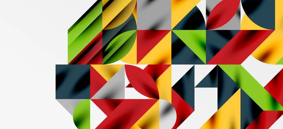 Geometric neo patterns. Abstract background for covers, banners, flyers and.. Stockillustratie
