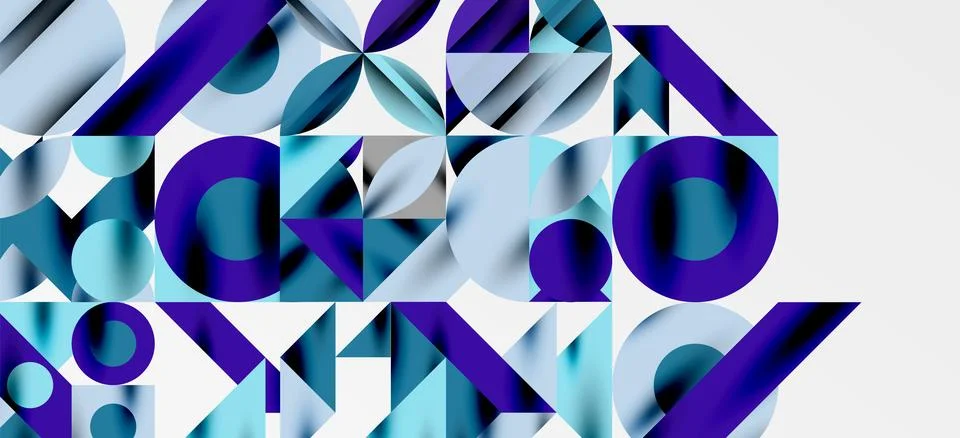 Geometric neo patterns. Abstract background for covers, banners, flyers and Stock Illustration