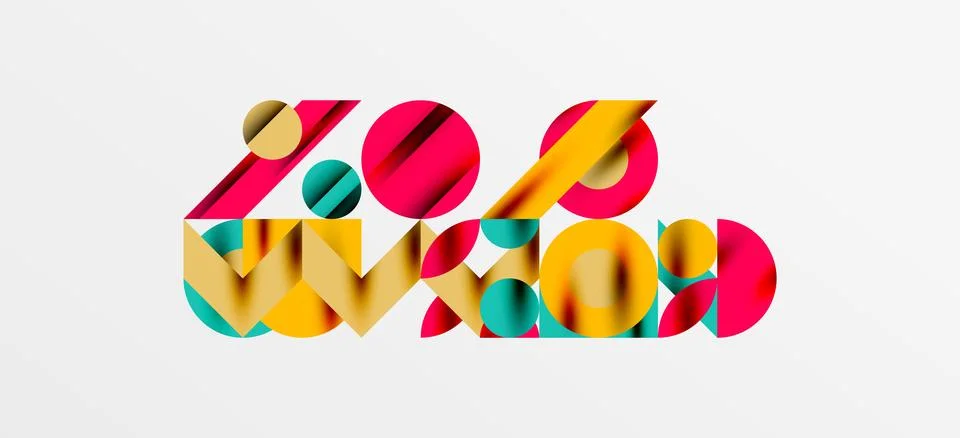 Geometric neo patterns. Abstract background for covers, banners, flyers and Stock Illustration