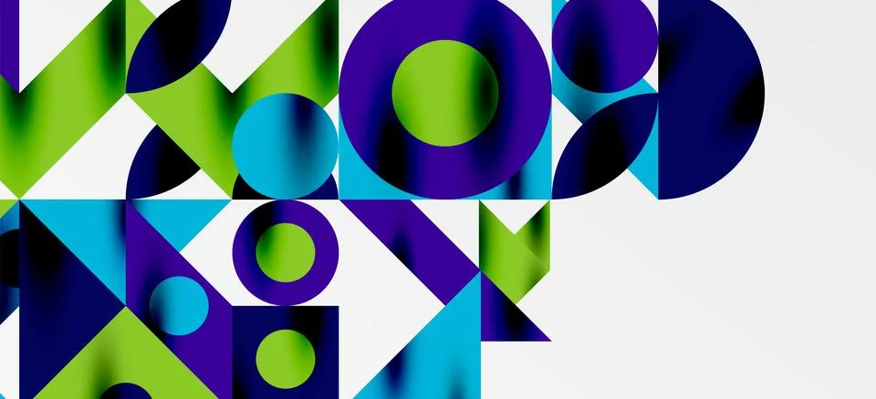 Geometric neo patterns. Abstract background for covers, banners, flyers and Stock Illustration