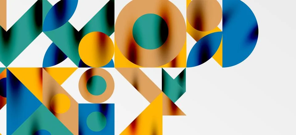Geometric neo patterns. Abstract background for covers, banners, flyers and Stockillustratie