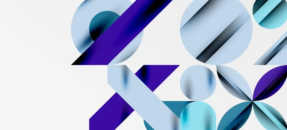Geometric neo patterns. Abstract background for covers, banners, flyers and Stock Illustration