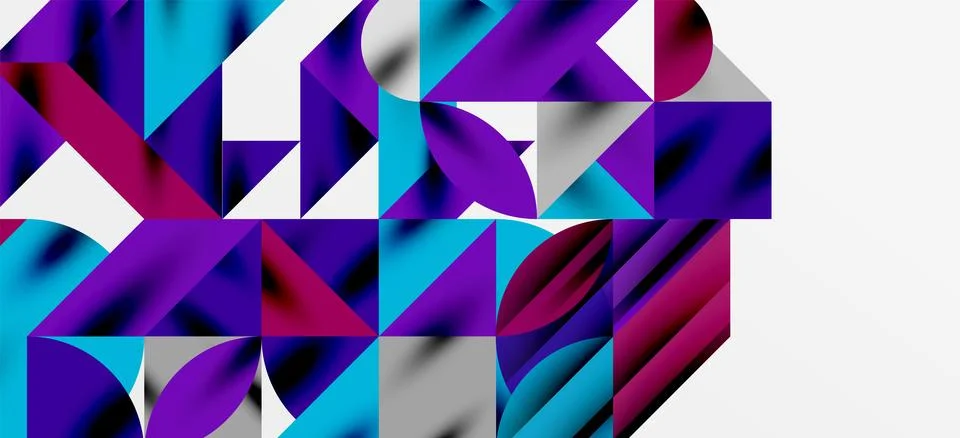 Geometric neo patterns. Abstract background for covers, banners, flyers and Stock Illustration