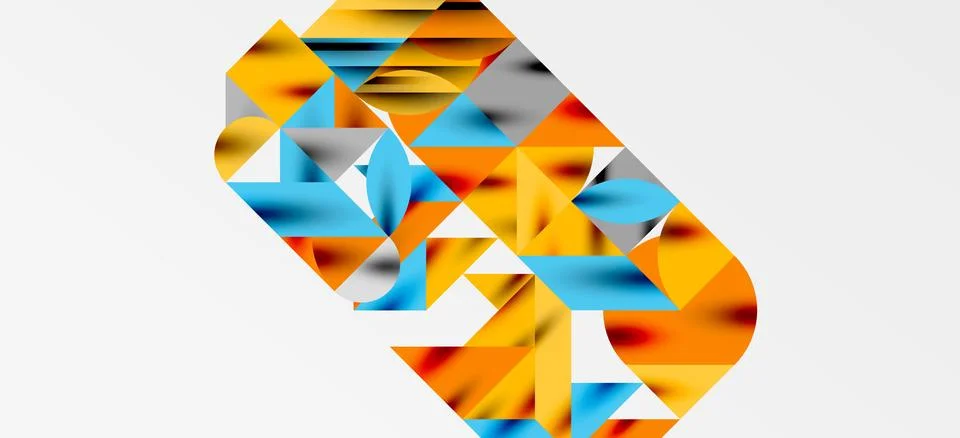 Geometric neo patterns. Abstract background for covers, banners, flyers and Stock Illustration