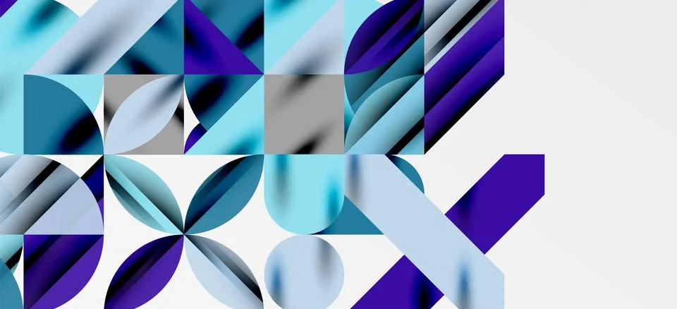 Geometric neo patterns. Abstract background for covers, banners, flyers and Stock Illustration