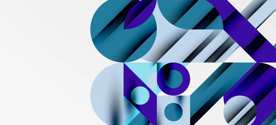 Geometric neo patterns. Abstract background for covers, banners, flyers and Stock Illustration