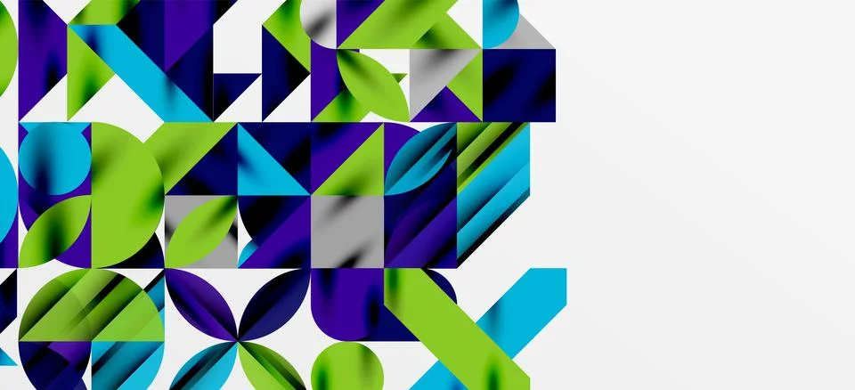 Geometric neo patterns. Abstract background for covers, banners, flyers and Stock Illustration