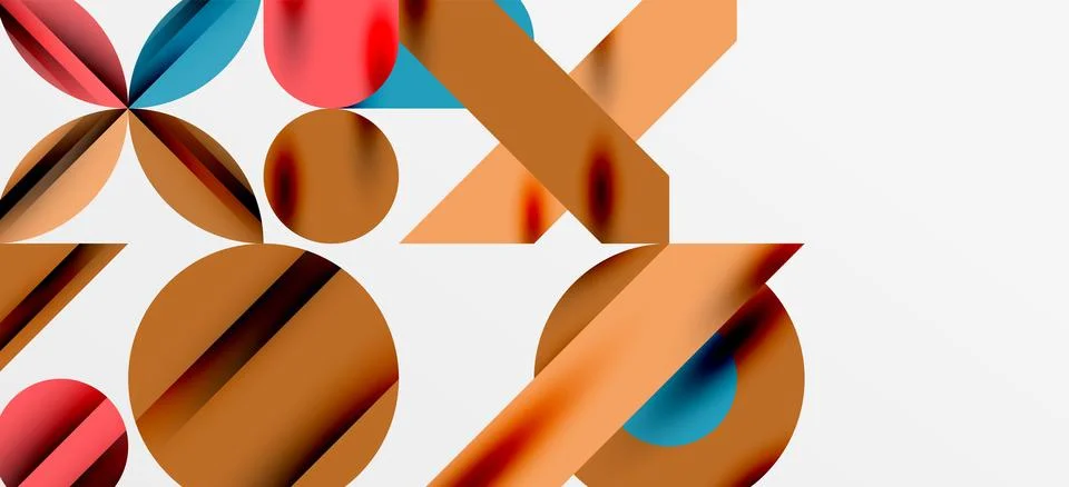Geometric neo patterns. Abstract background for covers, banners, flyers and Stock Illustration
