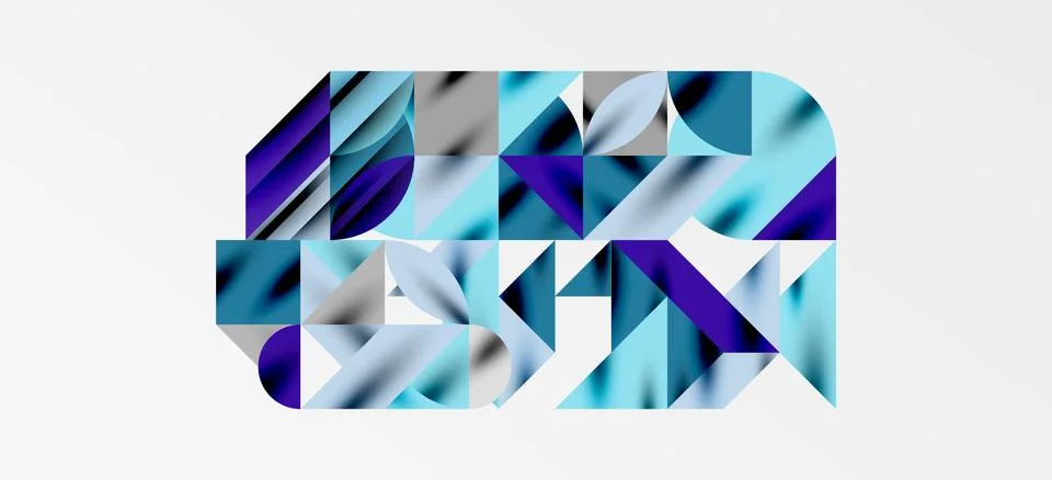 Geometric neo patterns. Abstract background for covers, banners, flyers and Stock Illustration
