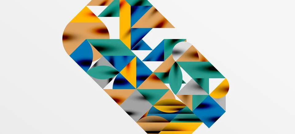 Geometric neo patterns. Abstract background for covers, banners, flyers and Stock Illustration