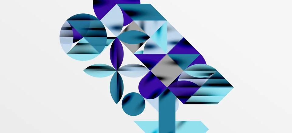 Geometric neo patterns. Abstract background for covers, banners, flyers and Stock Illustration