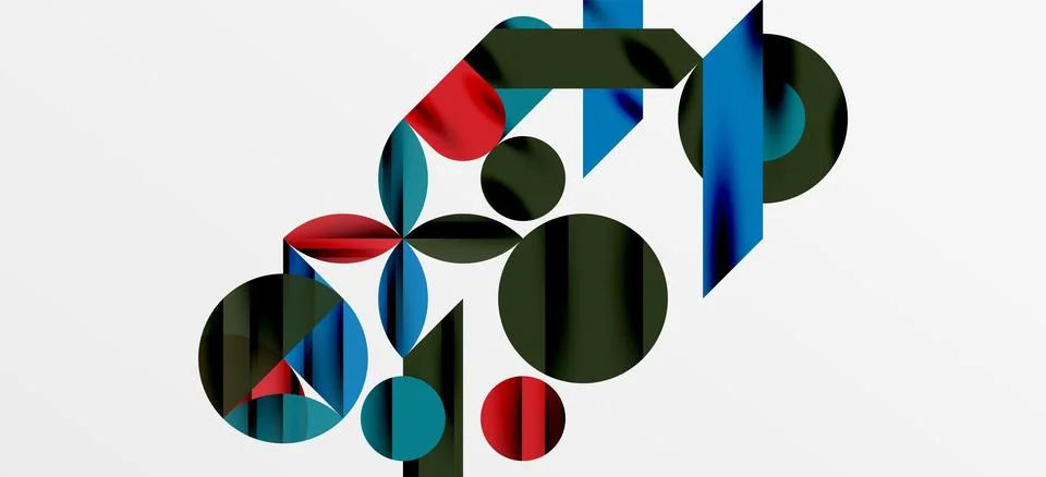 Geometric neo patterns. Abstract background for covers, banners, flyers and Stock Illustration