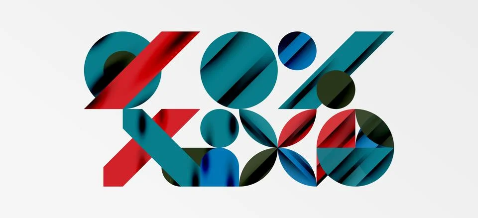 Geometric neo patterns. Abstract background for covers, banners, flyers and Stock Illustration